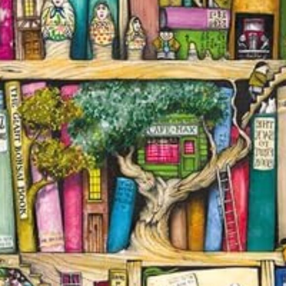 New sealed Ravensburger 1000pcs Adult Puzzle - The Bizare Bookshop 2 - Picture 10 of 16